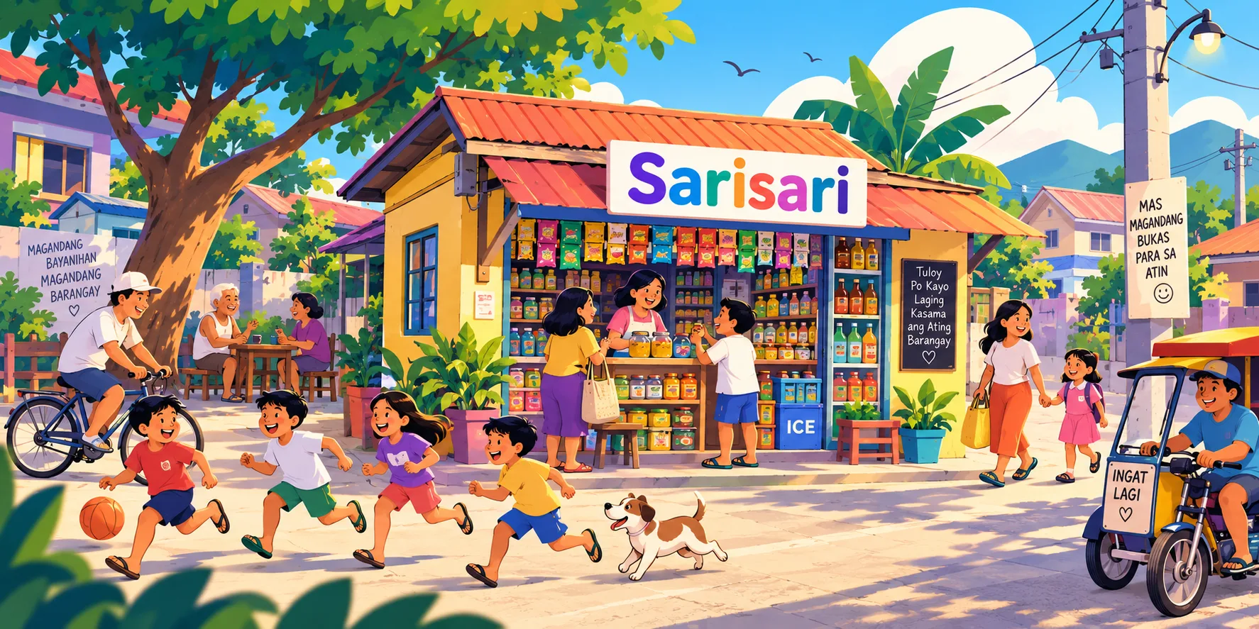 Sari-sari store sa isang barangay sa Pilipinas